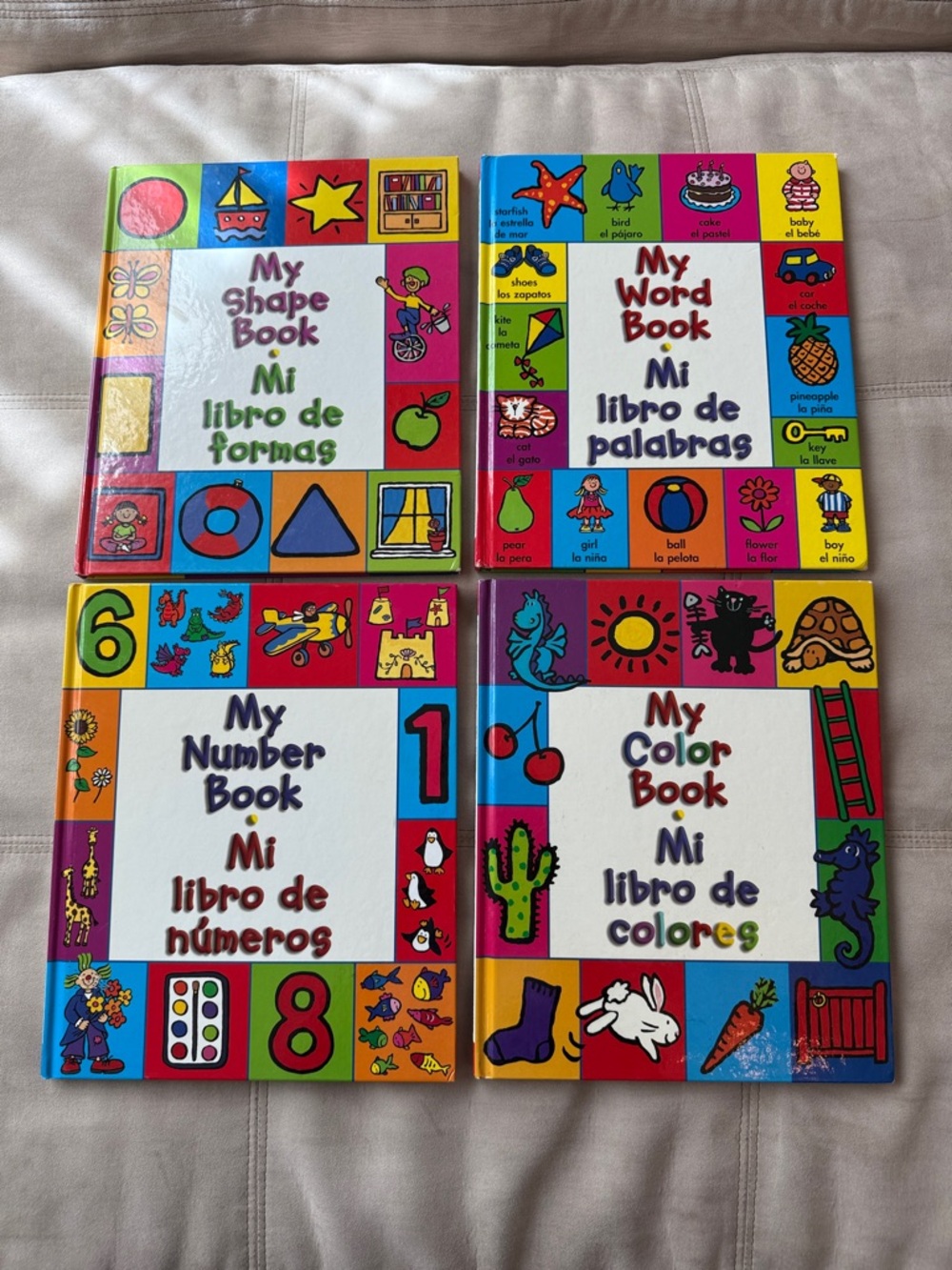 Southwestern Advantage "My Shape, My Word, My Number and My Color Books" Set